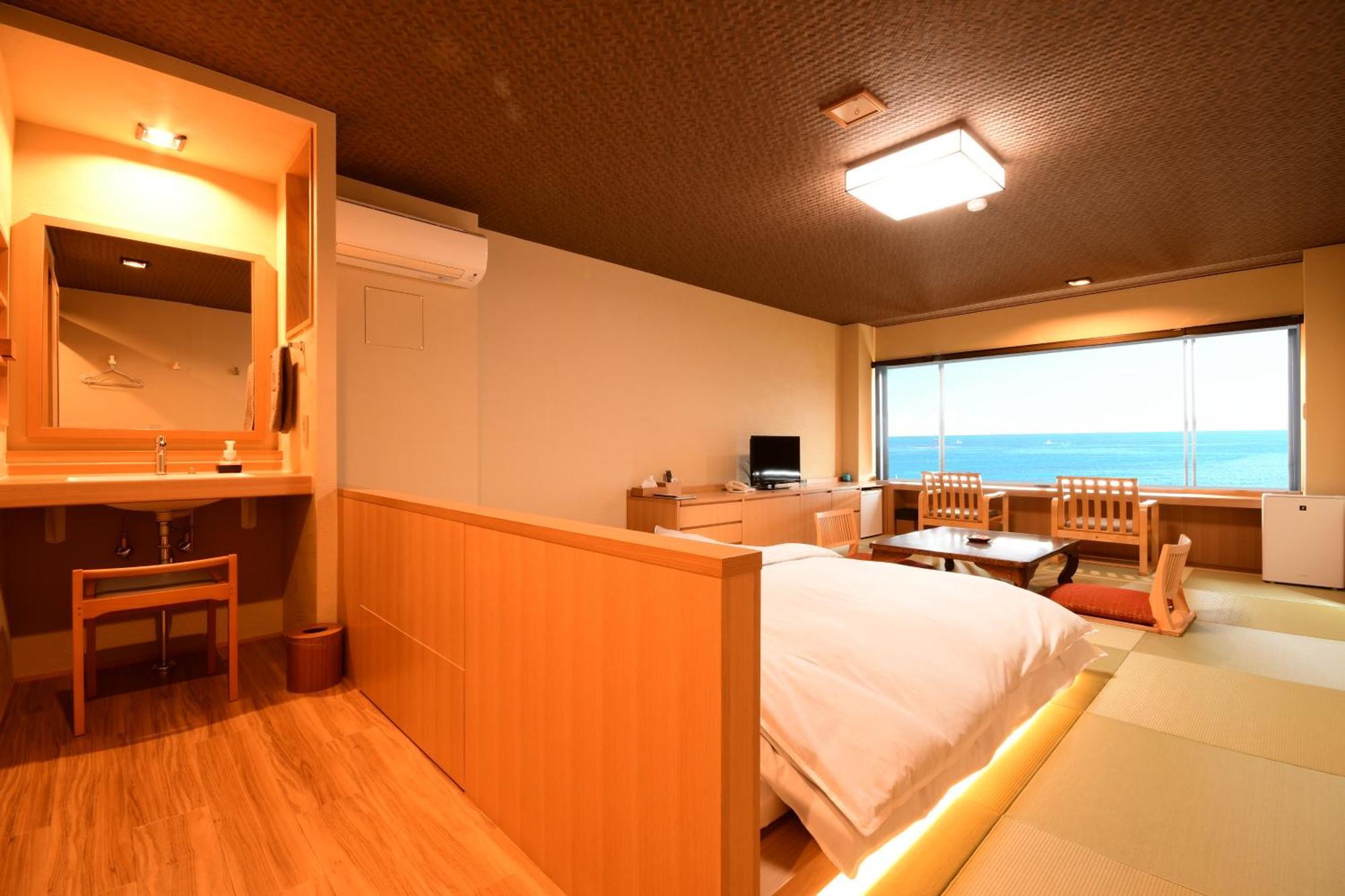 黒潮の宿 臨海荘 -Kuroshio No Yado Rinkaisou- Katsuura (Chiba) Exterior foto