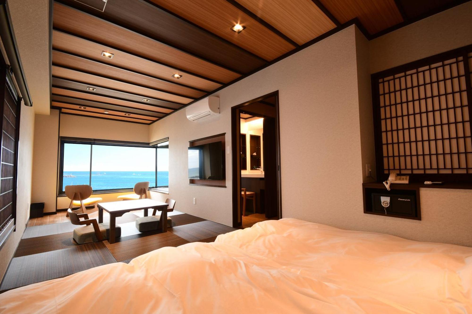 黒潮の宿 臨海荘 -Kuroshio No Yado Rinkaisou- Katsuura (Chiba) Exterior foto